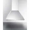 Summit SEH1524SS 24" Wide Wall-Mounted Range Hood