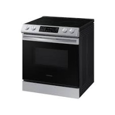 Samsung 30 Inch Slide-In Smart Electric Range Air Fry Self + Steam Clean Convection Oven