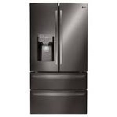 LG French Door Refrigerators in Black Stainless Steel - LMXS28626D