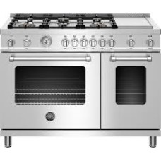 Bertazzoni Freestanding Ranges in Stainless Steel - MAST486GGASXE