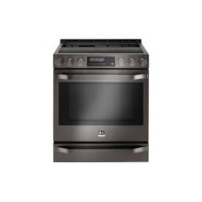 LG Slide-In Ranges in Black Stainless Steel - LSSE3029BD