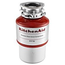 Kitchenaid Continous Feed Disposers in Black - KCDI075B