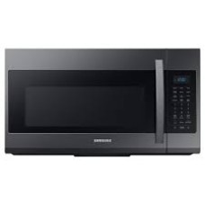 Samsung Over the Ranges Microwaves in Black Stainless Steel - ME19R7041FG