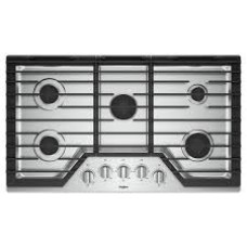 Whirlpool Gas Cooktops in Stainless Steel - WCG55US6HS