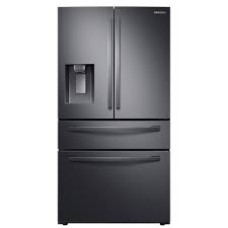 Samsung French Door Refrigerators in Black Stainless Steel - RF28R7201SG