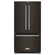 Kitchenaid French Door Refrigerators in Black Stainless Steel - KRFC300EBS