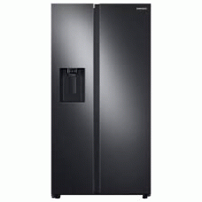 Samsung Side by Side Refrigerators in Black Stainless Steel - RS22T5201SG