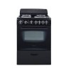 Avanti Freestanding Ranges in Black - ERU240P1B