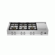 Bertazzoni Electric Cooktops in Stainless Steel - MAST486GRTBXT