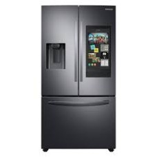 Samsung French Door Refrigerators in Black Stainless Steel - RF27T5501SG