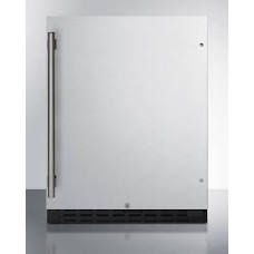 Summit Refrigerator Only Refrigerators in Stainless Steel - AL55