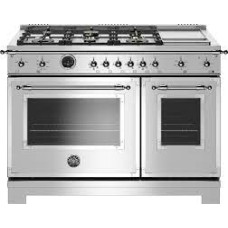 Bertazzoni Freestanding Ranges in Stainless Steel - HERT486GDFSXT