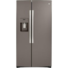 GE Side by Side Refrigerators in Slate - GSS25IMNES