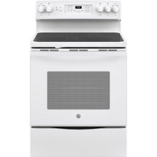 GE Freestanding Ranges in White - JB655DKWW