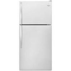 Whirlpool Top Freezer Refrigerators in Stainless Steel - WRT318FMDM