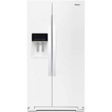 Whirlpool Side by Side Refrigerators in White - WRS571CIHW