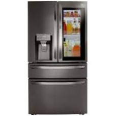 LG French Door Refrigerators in Black Stainless Steel - LRMVS3006D