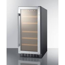 Summit Built-in Wine Coolers in Stainless Steel - ALWC15