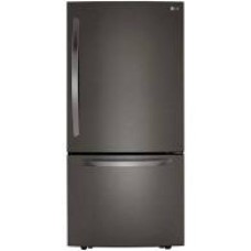 LG Bottom Mount Refrigerators in Black Stainless Steel - LRDCS2603D