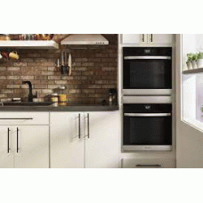 Whirlpool Double Wall Wall Ovens in Black - WOD52ES4MZ