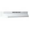 Broan Under the Cabinet Range Range Hoods in White - 412401