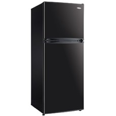 Danby Top Freezer Refrigerators in Black - DFF100C1BDB