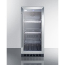 Summit Built-In Beverage Centers in Chrome - SCR1536BG