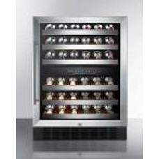 Summit Built-in Wine Coolers in Stainless Steel - SWC530BLBIST