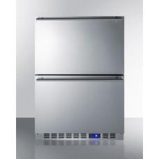 Summit Drawers Freezers in Stainless Steel - SCFF532D