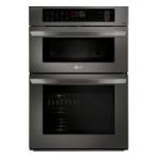 LG Oven/Microwave Combos Wall Ovens in Black Stainless Steel - LWC3063BD