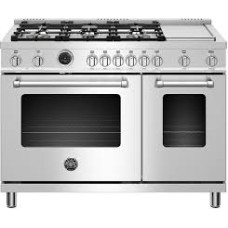 Bertazzoni Freestanding Ranges in Stainless Steel - MAST486GDFSXT