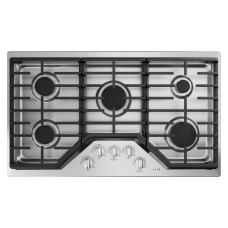 GE Gas Cooktops in Stainless Steel - CGP70362NS1