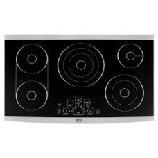 LG Electric Cooktops in Stainless Steel - LSCE365ST