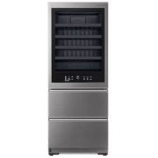 LG Freestanding Wine Coolers in Stainless Steel - URETC1408N