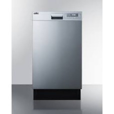 Summit Built-In Dishwashers in Stainless Steel - DW18SS4