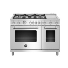 Bertazzoni Freestanding Ranges in Stainless Steel - MAST486GDFMXE