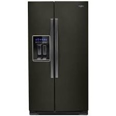 Whirlpool Side by Side Refrigerators in Black - WRS571CIHV