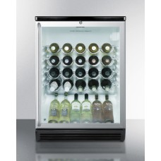 Summit Built-in Wine Coolers in Stainless Steel - SWC6GBLBISH