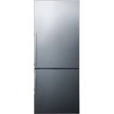 Summit Bottom Freezer Refrigerators in Platinum - FFBF287SSIM