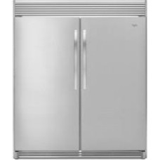 Whirlpool Refrigerator Only Refrigerators in Stainless Steel - WSZ57L18DM WSR57R18DM SKT60M