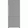 beko Bottom Freezer Refrigerators in Stainless Steel - BFBD30216SS