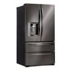 LG French Door Refrigerators in Black Stainless Steel - LMXS27626D