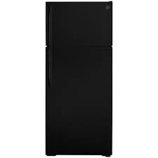 GE Top Freezer Refrigerators in Black - GTS18GTNRBB