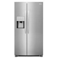 Frigidaire Side by Side Refrigerators in Stainless Steel - FRSS2623AS