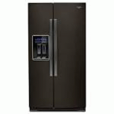 Whirlpool Side by Side Refrigerators in Black - WRS588FIHV