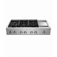 Kitchenaid Gas Cooktops in Stainless Steel - KCGC558JSS