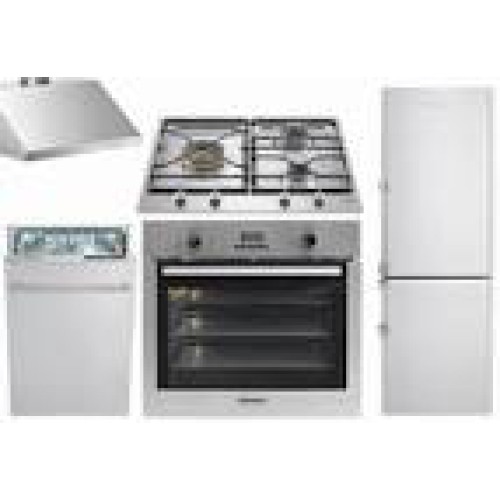 Summit APT SIZE 4 STAINLESS STEEL APPLIANCE PACKAGE 20 inch SLIDE IN