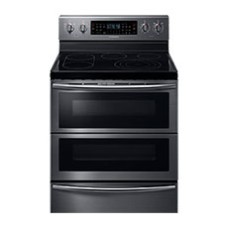 Samsung Freestanding Ranges in Black Stainless Steel - NE59J7850WG