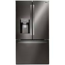 LG French Door Refrigerators in Black Stainless Steel - LFXS26973D