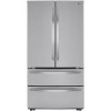 LG French Door Refrigerators in Stainless Steel - LMWS27626S